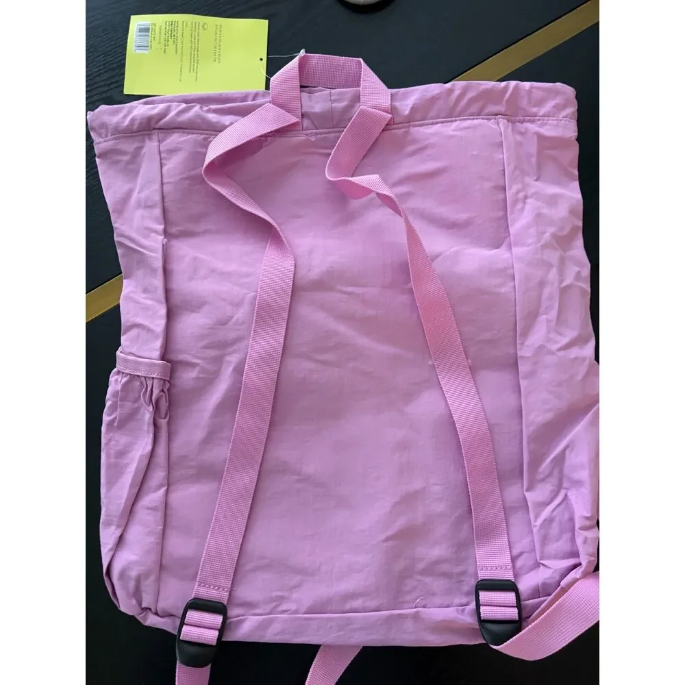 All in Motion Lilac Sack Backpack NWT Cinch Drawstring Sport Bag 15x17 - Picture 3 of 6
